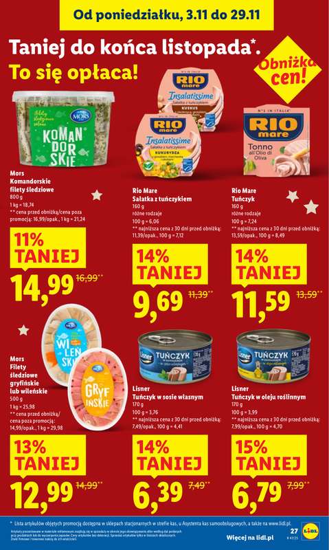 Lidl - gazetka promocyjna Oferta od czwartku od czwartku 20.11 do soboty 22.11 - strona 29
