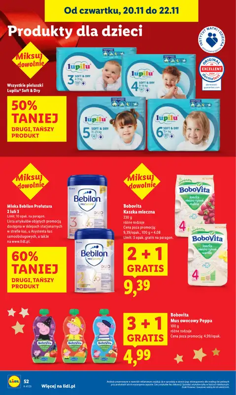 Lidl - gazetka promocyjna Oferta od czwartku od czwartku 20.11 do soboty 22.11 - strona 56