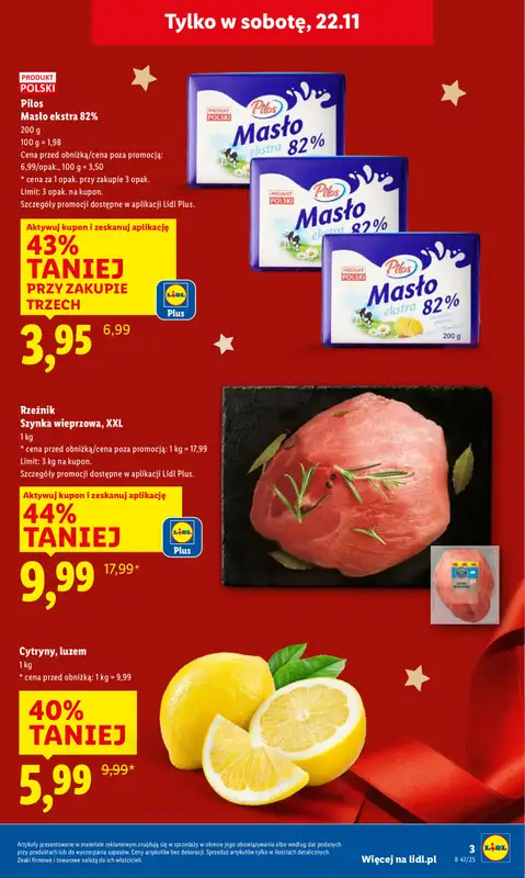 Lidl - gazetka promocyjna Oferta od czwartku od czwartku 20.11 do soboty 22.11 - strona 3