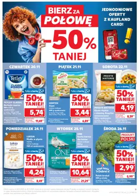 Kaufland - gazetka promocyjna Oferta Kaufland od czwartku 20.11 do środy 26.11 - strona 9