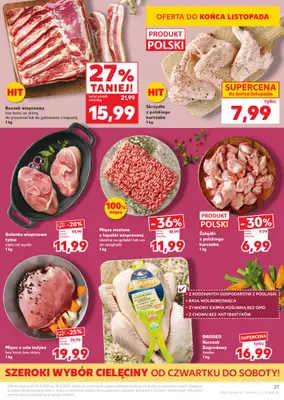 Kaufland - gazetka promocyjna Oferta Kaufland od czwartku 20.11 do środy 26.11 - strona 21