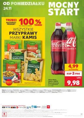Kaufland - gazetka promocyjna Oferta Kaufland od czwartku 20.11 do środy 26.11 - strona 59
