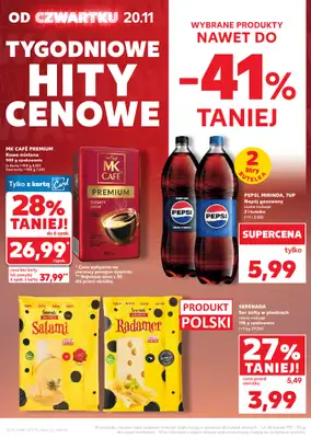 Kaufland - gazetka promocyjna Oferta Kaufland od czwartku 20.11 do środy 26.11 - strona 2