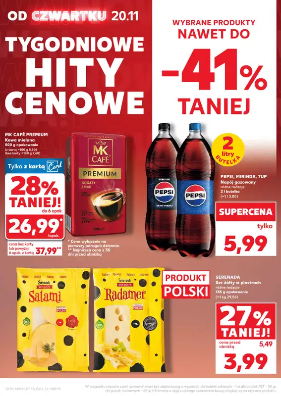 Kaufland - gazetka promocyjna Oferta Kaufland od czwartku 20.11 do środy 26.11 - strona 2