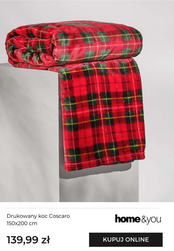 home&you - gazetka promocyjna Miękkie i ciepłe koce od czwartku 20.11 do niedzieli 30.11 - strona 2