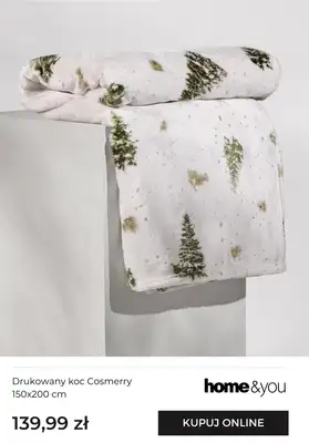 home&you - gazetka promocyjna Miękkie i ciepłe koce od czwartku 20.11 do niedzieli 30.11 - strona 3