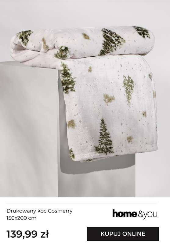 home&you - gazetka promocyjna Miękkie i ciepłe koce od czwartku 20.11 do niedzieli 30.11 - strona 3