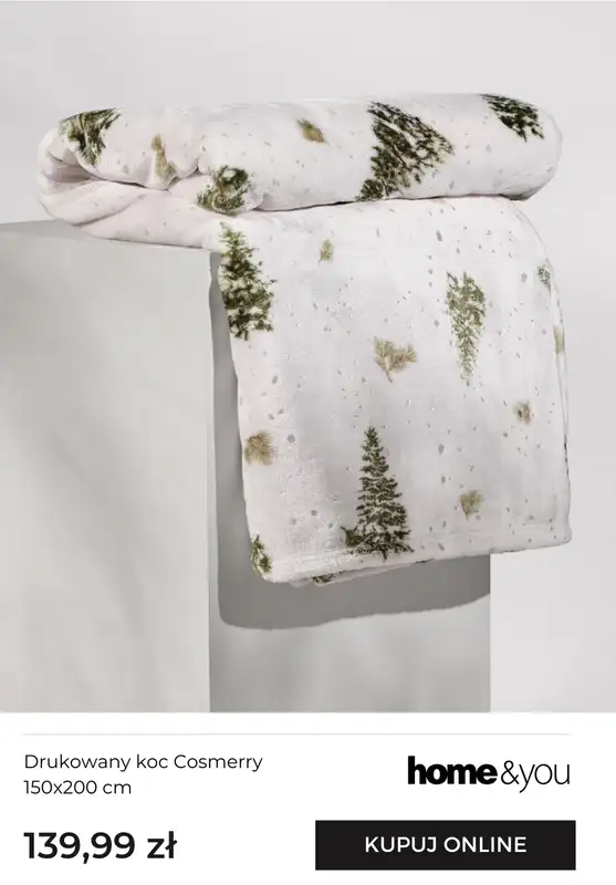 home&you - gazetka promocyjna Miękkie i ciepłe koce od czwartku 20.11 do niedzieli 30.11 - strona 3