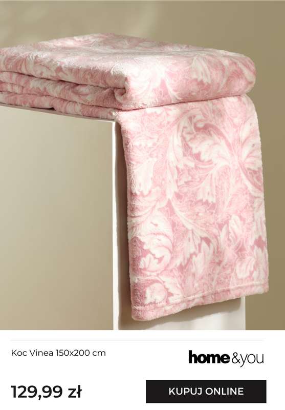 home&you - gazetka promocyjna Miękkie i ciepłe koce od czwartku 20.11 do niedzieli 30.11 - strona 14