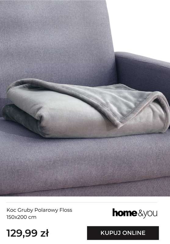 home&you - gazetka promocyjna Miękkie i ciepłe koce od czwartku 20.11 do niedzieli 30.11 - strona 6