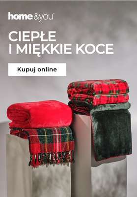 home&you - gazetka promocyjna Miękkie i ciepłe koce od czwartku 20.11 do niedzieli 30.11