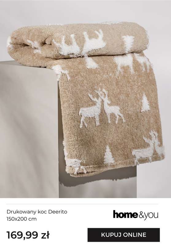 home&you - gazetka promocyjna Miękkie i ciepłe koce od czwartku 20.11 do niedzieli 30.11 - strona 5