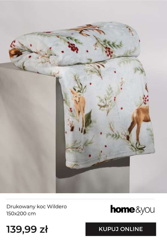 home&you - gazetka promocyjna Miękkie i ciepłe koce od czwartku 20.11 do niedzieli 30.11 - strona 4