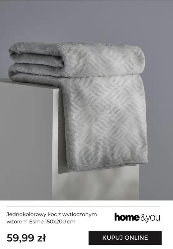 home&you - gazetka promocyjna Miękkie i ciepłe koce od czwartku 20.11 do niedzieli 30.11 - strona 11