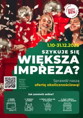Duży Ben - gazetka promocyjna Oferta okolicznościowa od czwartku 20.11 do środy 31.12