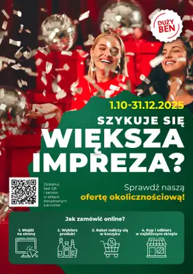 Duży Ben - gazetka promocyjna Oferta okolicznościowa od czwartku 20.11 do środy 31.12