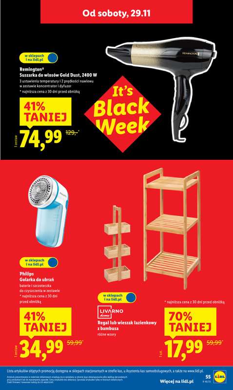 Lidl - gazetka promocyjna Katalog od poniedziałku 24.11 do soboty 29.11 - strona 57
