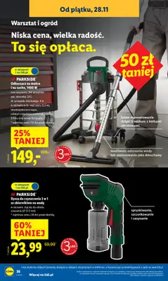 Lidl - gazetka promocyjna Katalog od poniedziałku 24.11 do soboty 29.11 - strona 38