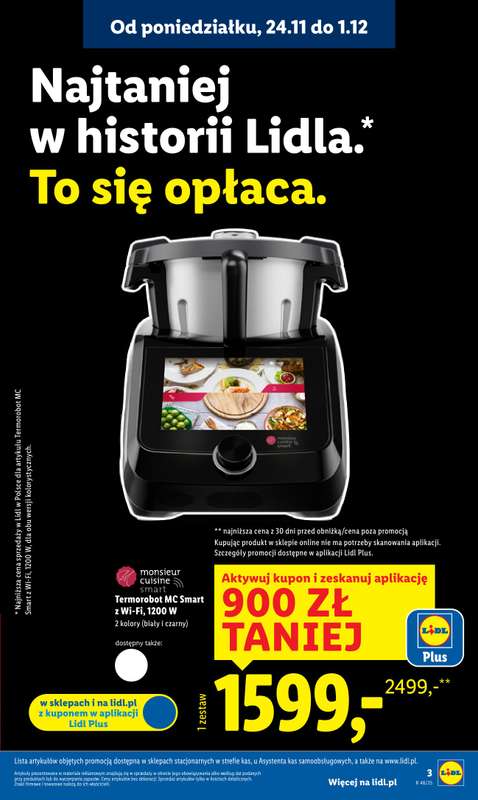 Lidl - gazetka promocyjna Katalog od poniedziałku 24.11 do soboty 29.11 - strona 3