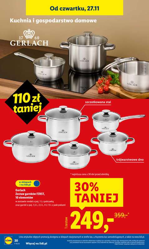 Lidl - gazetka promocyjna Katalog od poniedziałku 24.11 do soboty 29.11 - strona 22