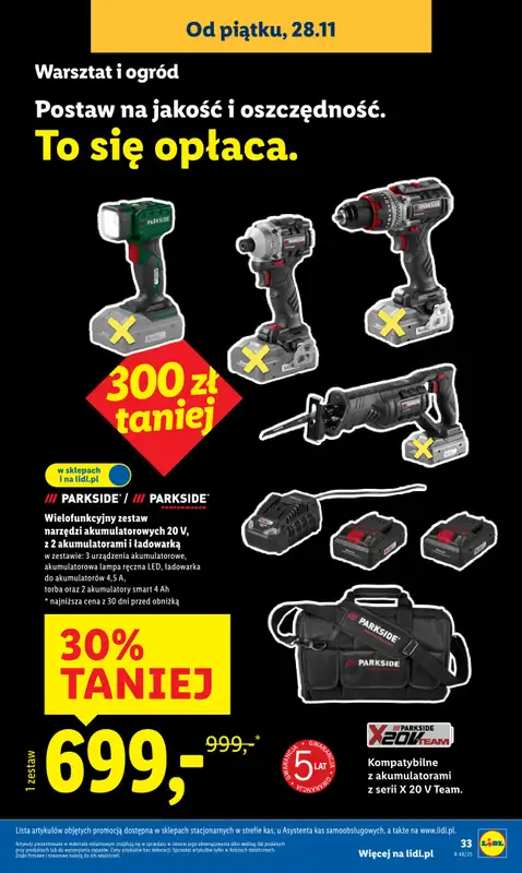 Lidl - gazetka promocyjna Katalog od poniedziałku 24.11 do soboty 29.11 - strona 35