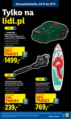 Lidl - gazetka promocyjna Katalog od poniedziałku 24.11 do soboty 29.11 - strona 17