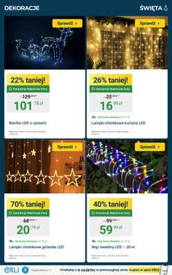 Erli - gazetka promocyjna Black Weeks – Choinki i dekoracje na Święta – taniej! od piątku 21.11 do niedzieli 23.11 - strona 3