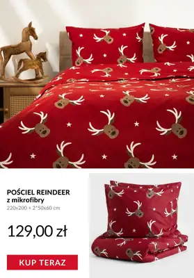 Homla - gazetka promocyjna Świąteczne pościele od czwartku 20.11  - strona 8