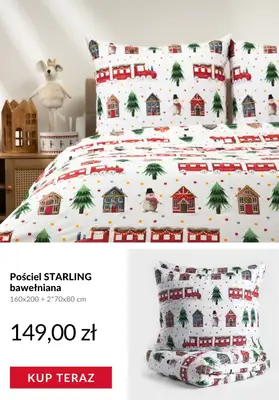 Homla - gazetka promocyjna Świąteczne pościele od czwartku 20.11  - strona 2