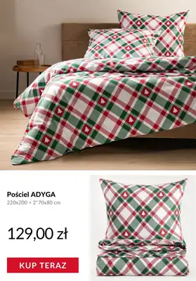 Homla - gazetka promocyjna Świąteczne pościele od czwartku 20.11  - strona 5