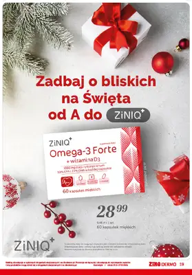Ziko Dermo - gazetka promocyjna Gazetka od piątku 21.11 do soboty 27.12 - strona 19