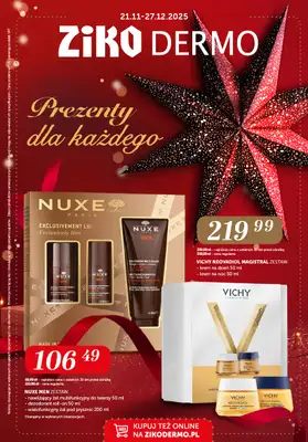 Ziko Dermo - gazetka promocyjna Gazetka od piątku 21.11 do soboty 27.12