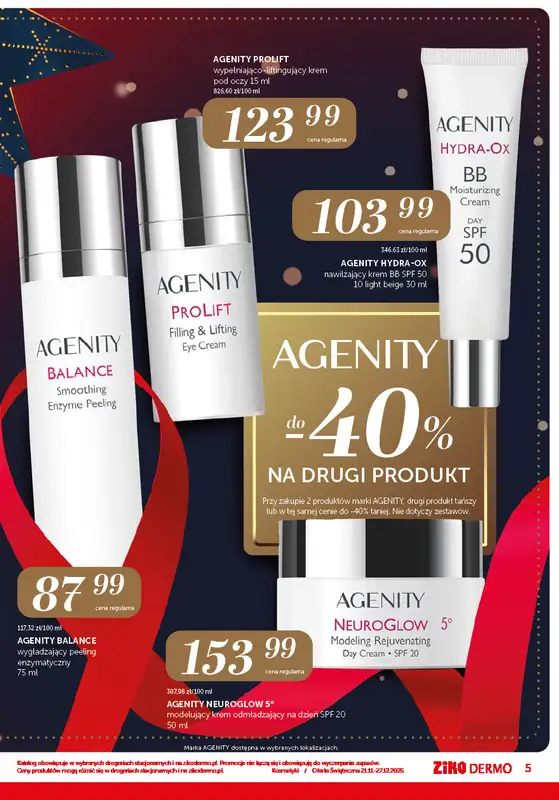 Ziko Dermo - gazetka promocyjna Gazetka od piątku 21.11 do soboty 27.12 - strona 5