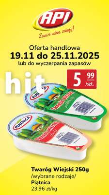 API Market - gazetka promocyjna Plakaty promocyjne od czwartku 20.11 do wtorku 25.11