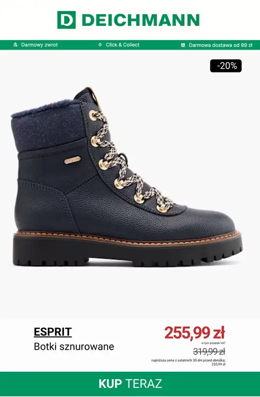 Deichmann - gazetka promocyjna Do -50% Black Week od czwartku 20.11 do poniedziałku 01.12 - strona 11