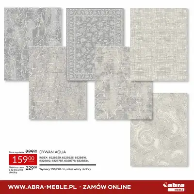 Abra Meble - gazetka promocyjna Niższe ceny na dywany od czwartku 20.11 do niedzieli 14.12 - strona 7