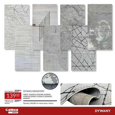 Abra Meble - gazetka promocyjna Niższe ceny na dywany od czwartku 20.11 do niedzieli 14.12 - strona 6