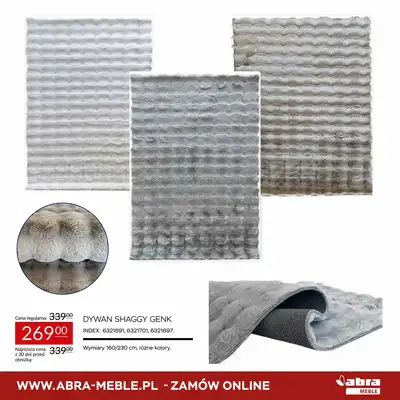Abra Meble - gazetka promocyjna Niższe ceny na dywany od czwartku 20.11 do niedzieli 14.12 - strona 11