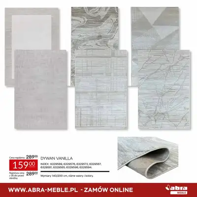 Abra Meble - gazetka promocyjna Niższe ceny na dywany od czwartku 20.11 do niedzieli 14.12 - strona 9