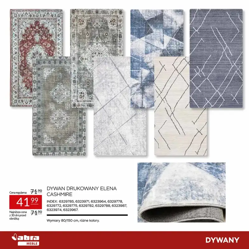 Abra Meble - gazetka promocyjna Niższe ceny na dywany od czwartku 20.11 do niedzieli 14.12 - strona 2