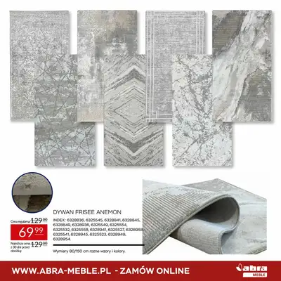 Abra Meble - gazetka promocyjna Niższe ceny na dywany od czwartku 20.11 do niedzieli 14.12 - strona 5