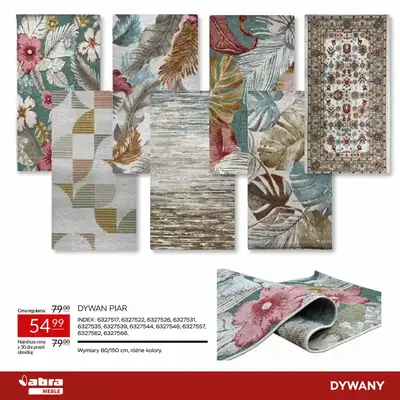 Abra Meble - gazetka promocyjna Niższe ceny na dywany od czwartku 20.11 do niedzieli 14.12 - strona 4