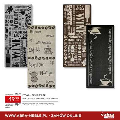 Abra Meble - gazetka promocyjna Niższe ceny na dywany od czwartku 20.11 do niedzieli 14.12 - strona 13