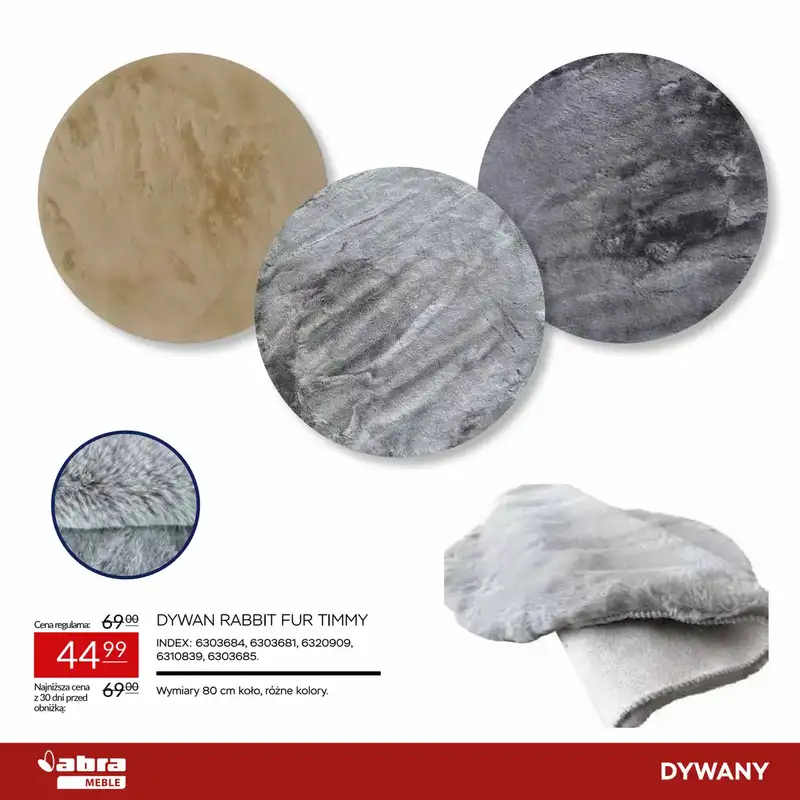 Abra Meble - gazetka promocyjna Niższe ceny na dywany od czwartku 20.11 do niedzieli 14.12 - strona 12