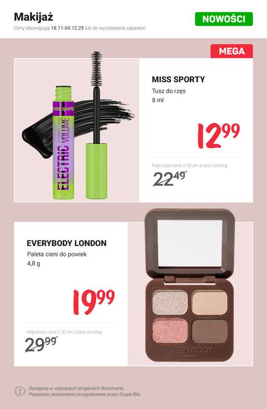Rossmann - gazetka promocyjna Superokazje na nowości! od soboty 22.11 do czwartku 04.12 - strona 7
