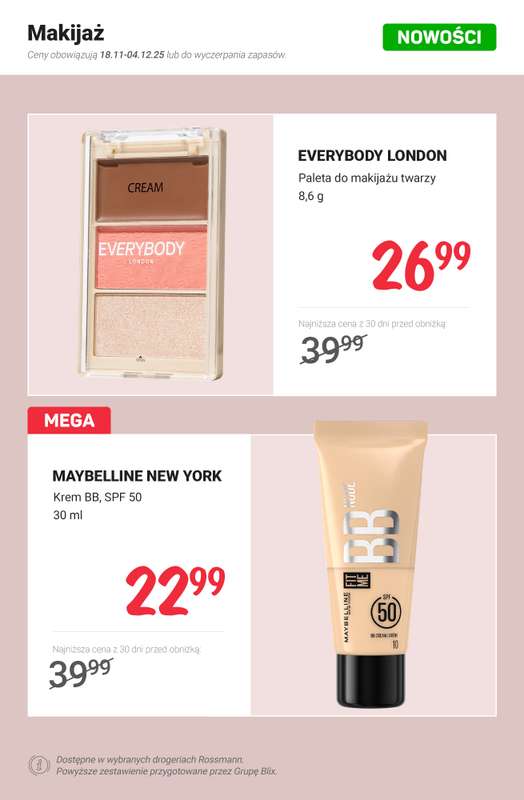 Rossmann - gazetka promocyjna Superokazje na nowości! od soboty 22.11 do czwartku 04.12 - strona 5