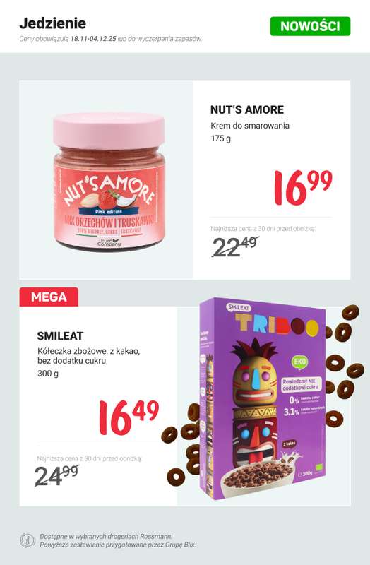 Rossmann - gazetka promocyjna Superokazje na nowości! od soboty 22.11 do czwartku 04.12 - strona 12