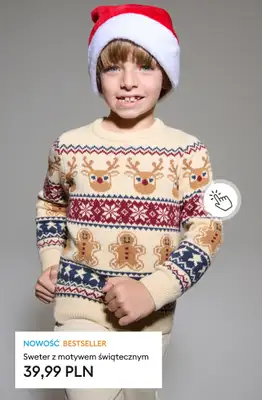 Sinsay - gazetka promocyjna Rodzinne stylizacje świąteczne - od 9,99 PLN od piątku 21.11 do czwartku 27.11 - strona 21