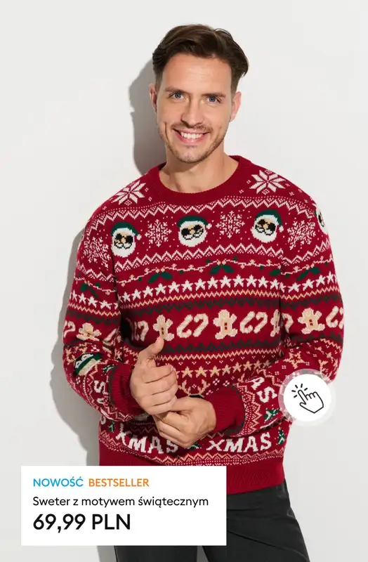 Sinsay - gazetka promocyjna Rodzinne stylizacje świąteczne - od 9,99 PLN od piątku 21.11 do czwartku 27.11 - strona 9