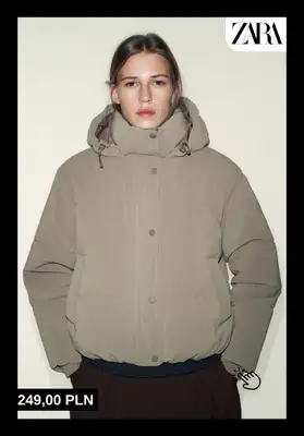 Zara - gazetka promocyjna Kurtki zimowe dla niej od czwartku 20.11  - strona 8